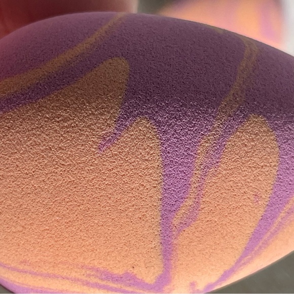 Lot of 2 Ulta Beauty Blender Sponges Standard Size Pink Orange Swirl Brand New - Picture 11 of 11